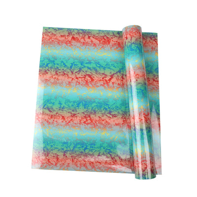 Textured Rainbow - Heat Transfer Vinyl