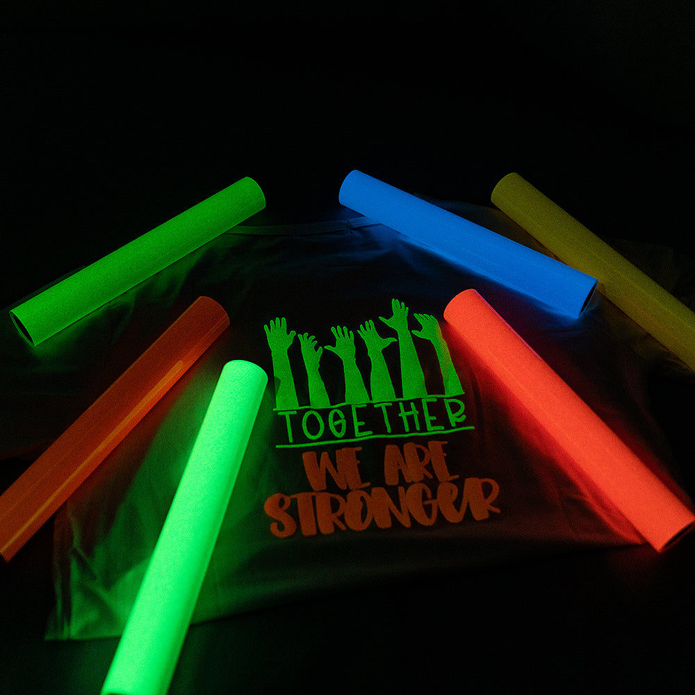 Puff Glow in the Dark - Heat Transfer Vinyl