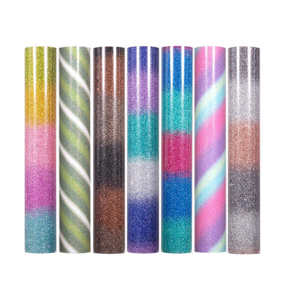 Glitter Stripe - Heat Transfer Vinyl