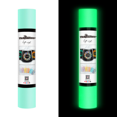 Glow in the Dark Permanent Adhesive Vinyl 1.52m- TeckWrap