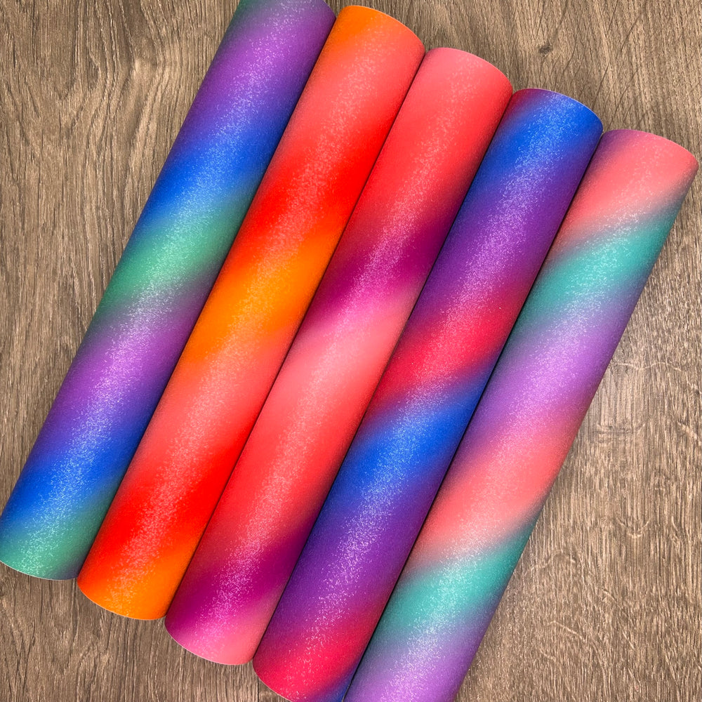 Bevel Rainbow - Permanent Adhesive Vinyl