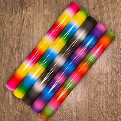 Rainbow / Multi-Coloured - Heat Transfer Vinyl