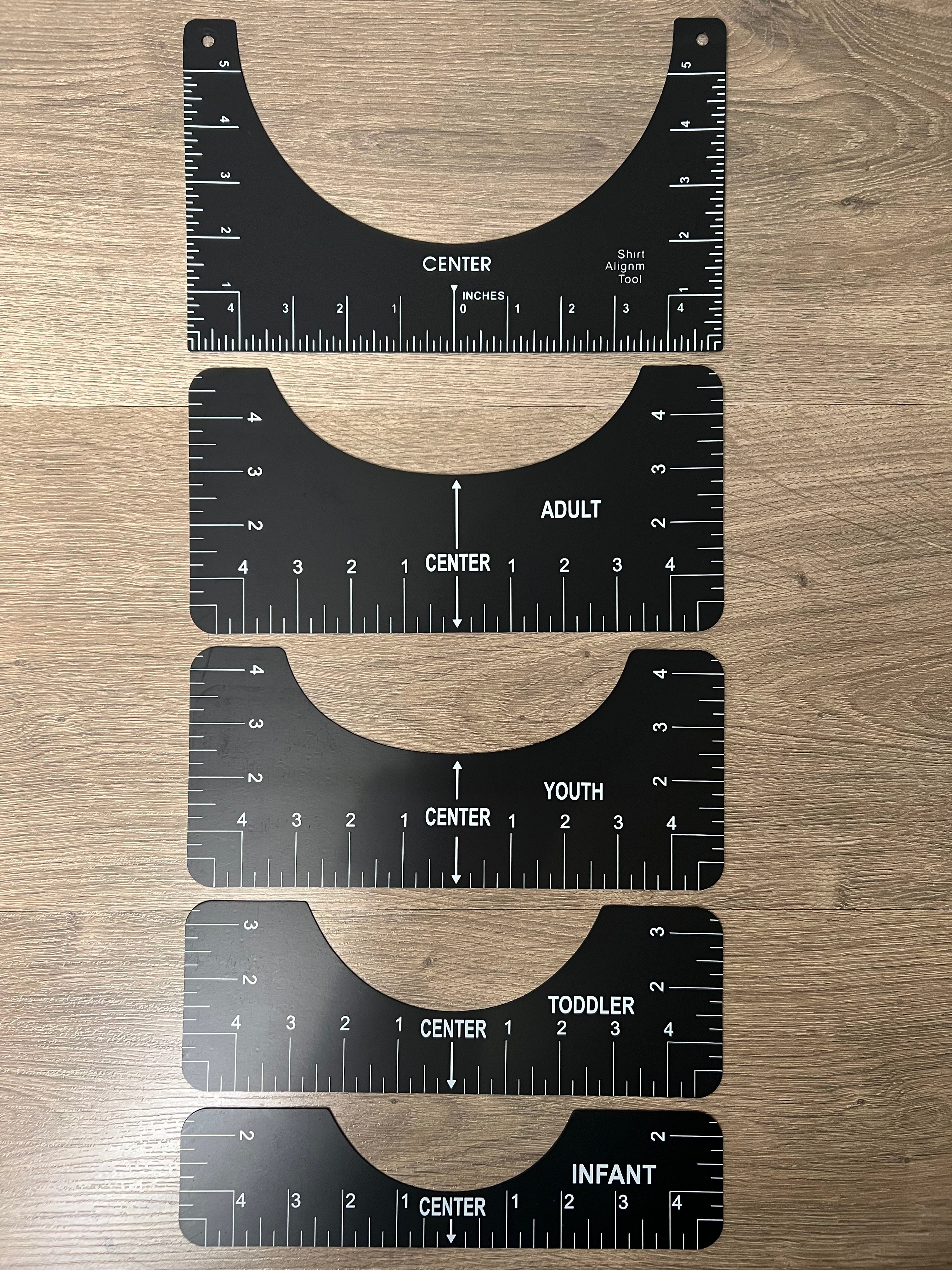 T-shirt alignment tool SVG, T-shirt Ruler SVG Bundle, Cente