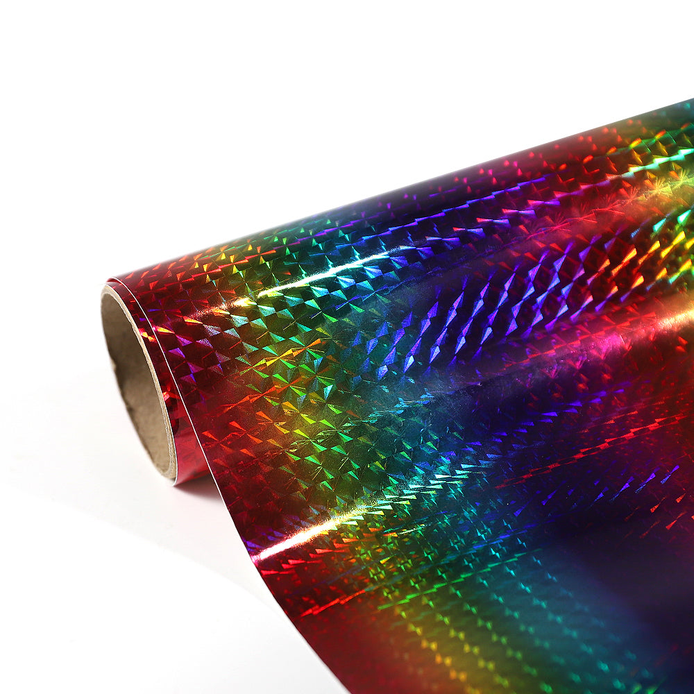 Rainbow Holographic - Permanent Adhesive Vinyl