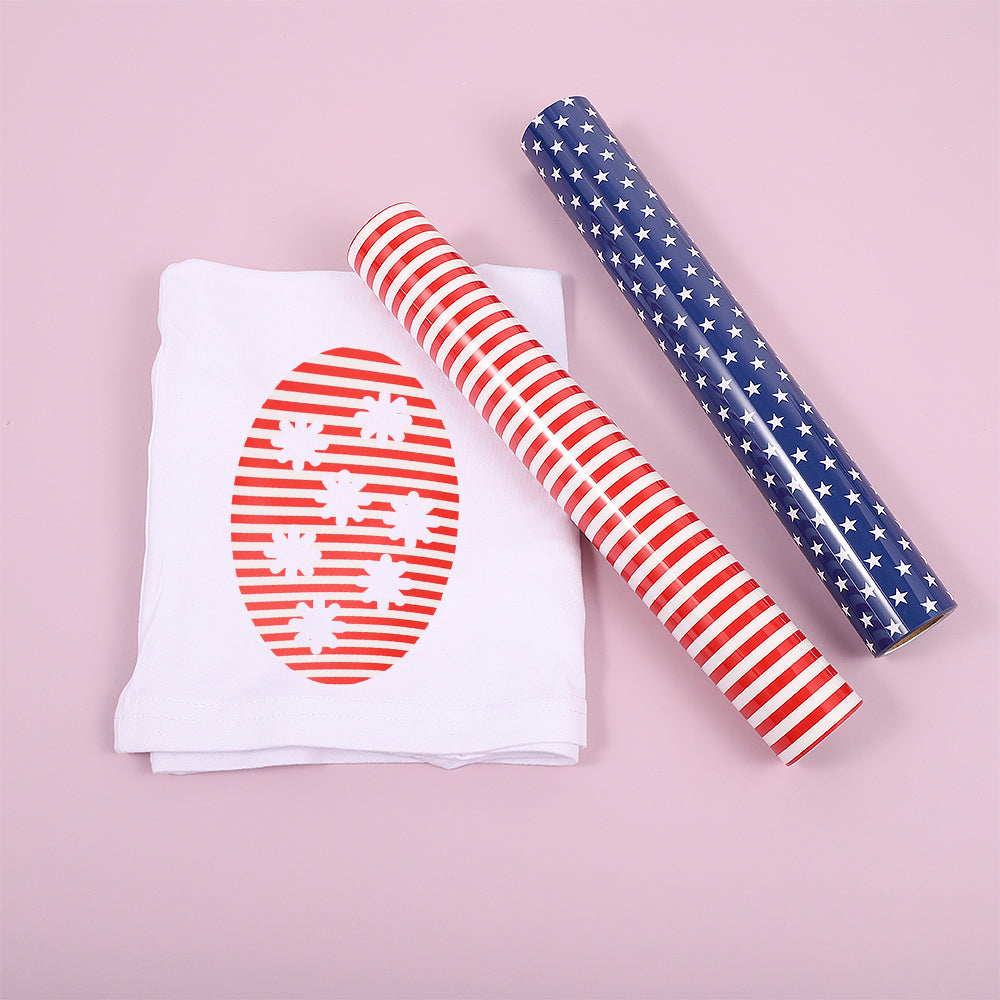 Stars and Stripes - Heat Transfer Vinyl