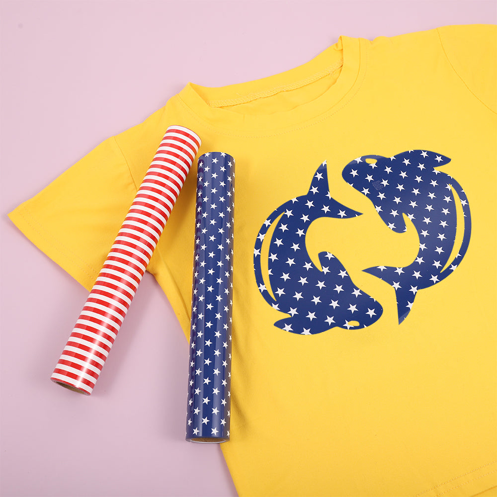 Stars and Stripes - Heat Transfer Vinyl